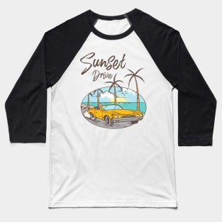Sunset Drive Baseball T-Shirt
